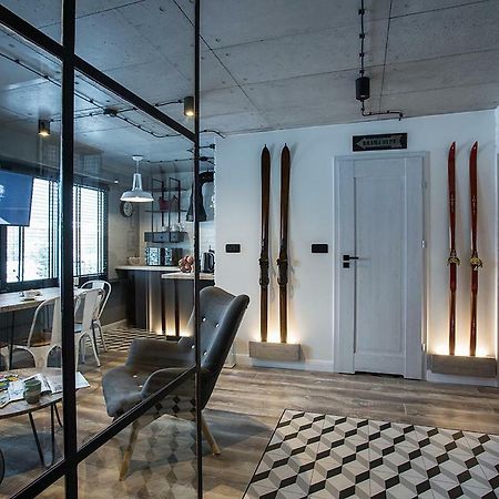 Loft Ustrzyki Apartment อุสชิกีดอลเน ภายนอก รูปภาพ